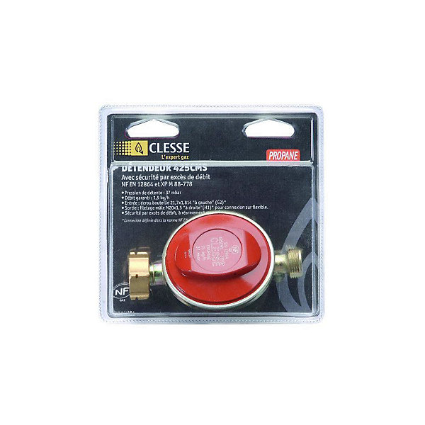 Détendeur simple détente basse bression pour bouteille gaz Propane - sous coque