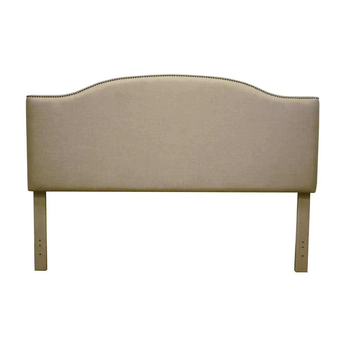 FirsTime & Co. Fairfax Beige Linen Headboard King