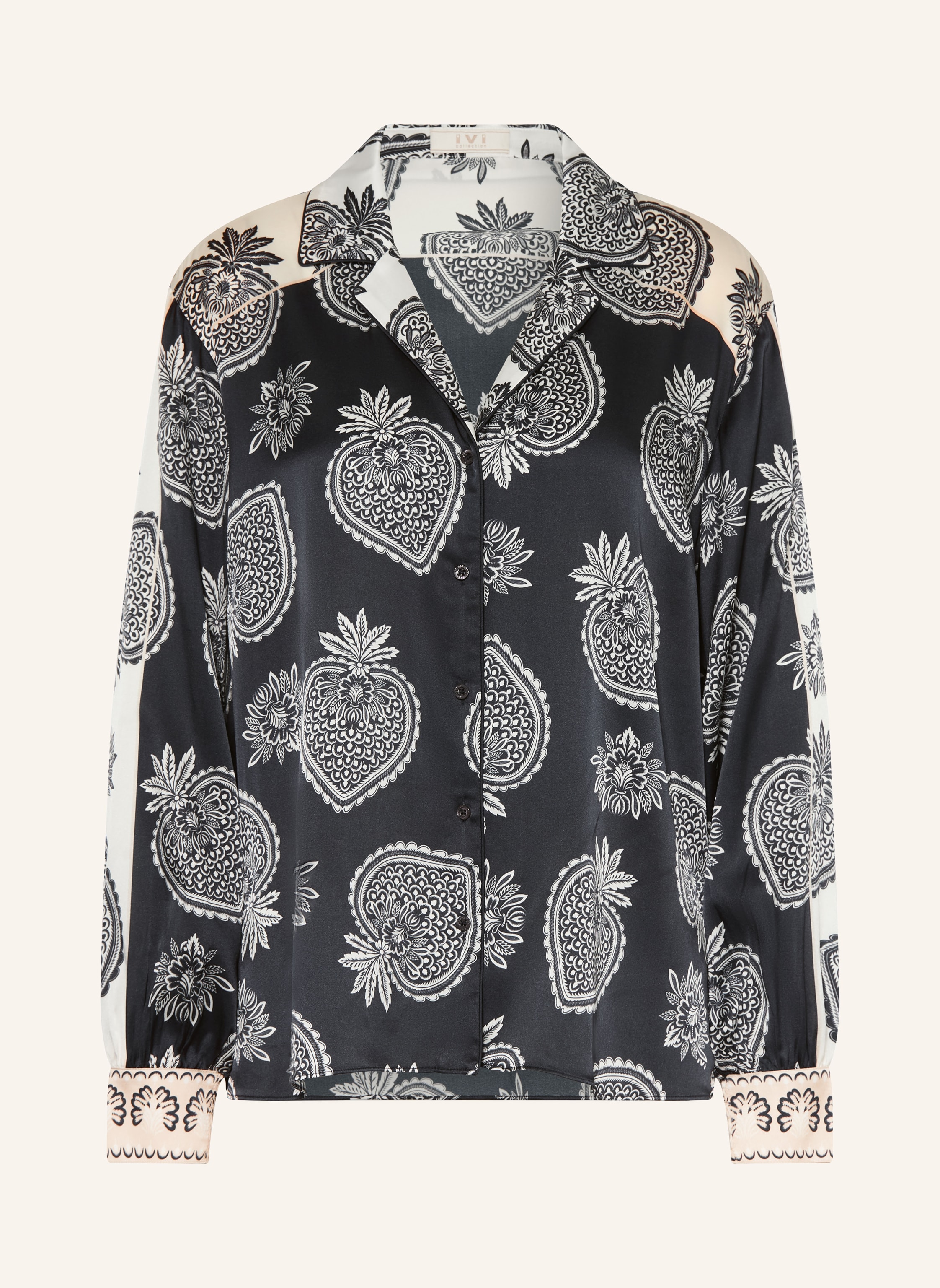 IVI collection Blusenshirt mit Seide