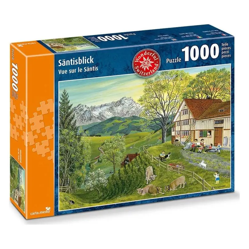 Puzzle 1000er-Set Säntisblick