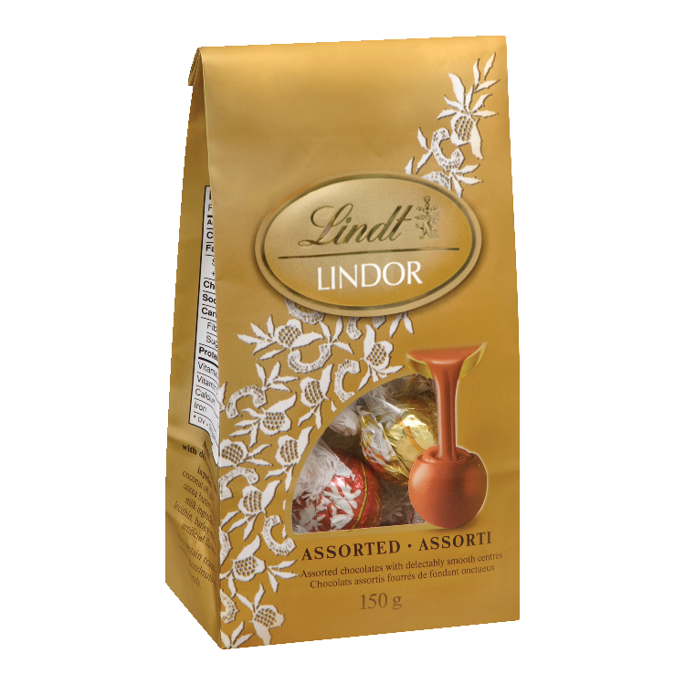 Lindt Lindor Assorted Chocolate, 150-g