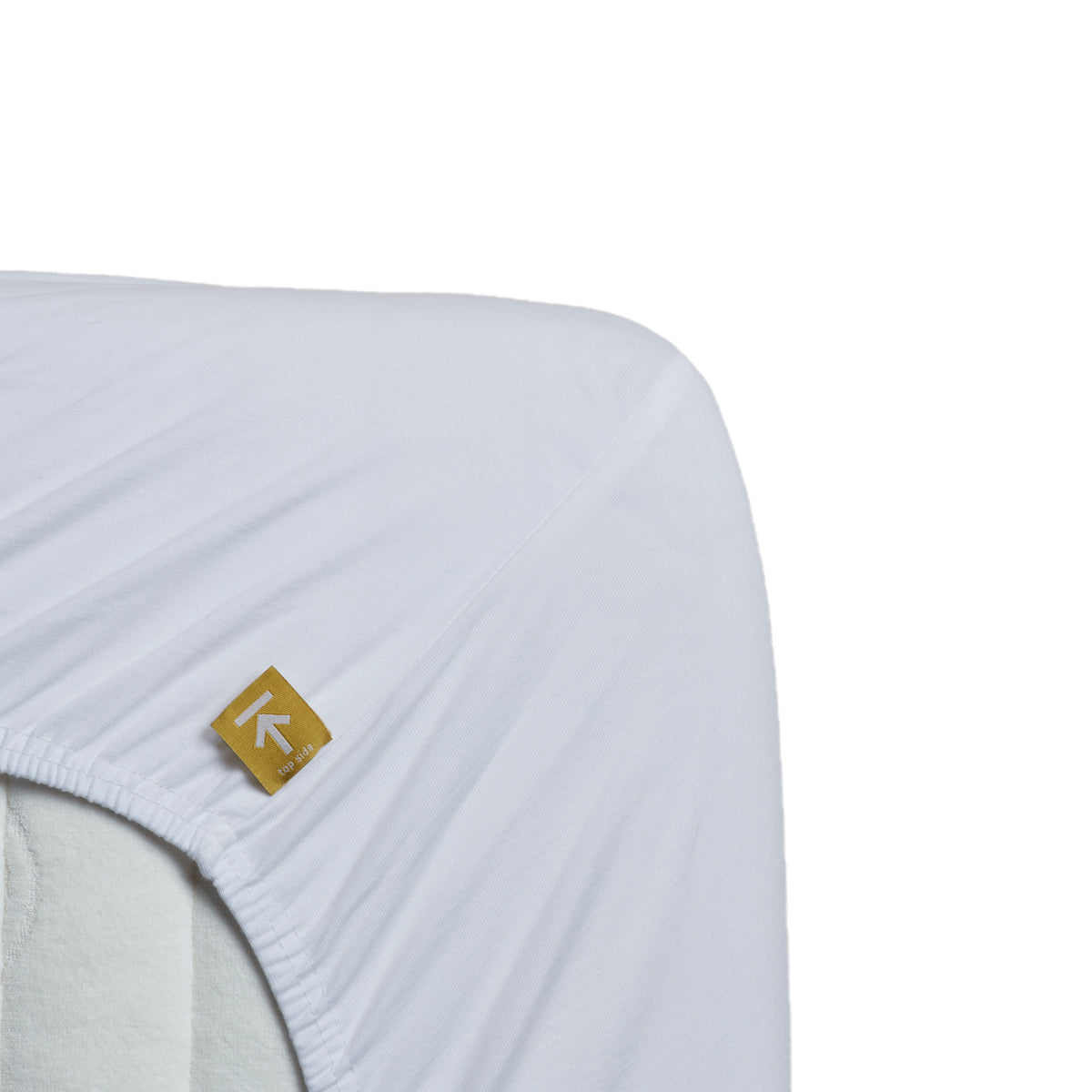 Beddinghouse - Jersey - 95% katoen - 5% lycra - Topper Hoeslaken - 120x220 cm - Wit