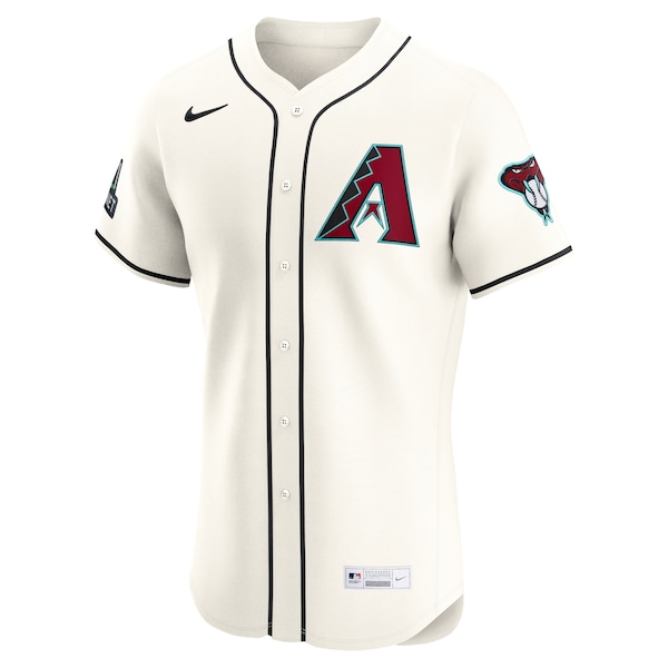 Arizona Diamondbacks Nike Home Elite Sponsor Patch Pick-A-Player Retired Roster Jersey - Cream