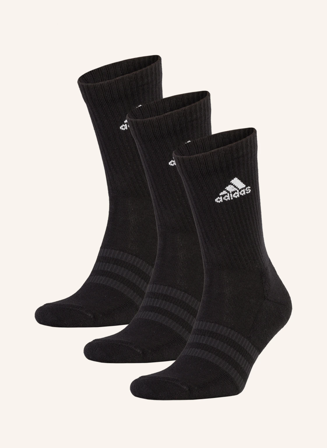 adidas 3er-Pack Socken CUSHIONED CREW