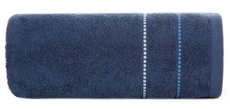 Ręcznik Suzi 70x140 granatowy 500 g/m2 frotte bawełniany