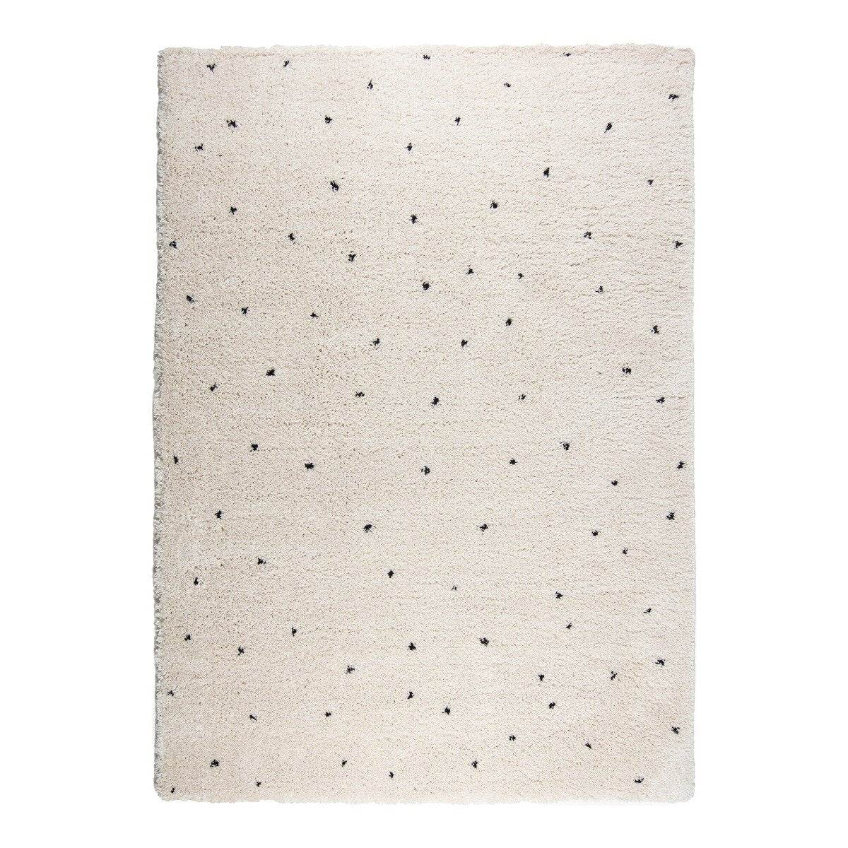 Interieur05 kindervloerkleed Dots - cream/zwart - 290 x 200 cm