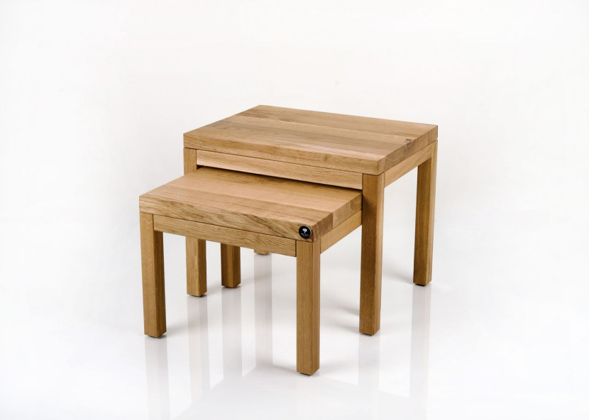 Emra Wood STK-166 2w1 stolik kawowy dąb naturalny