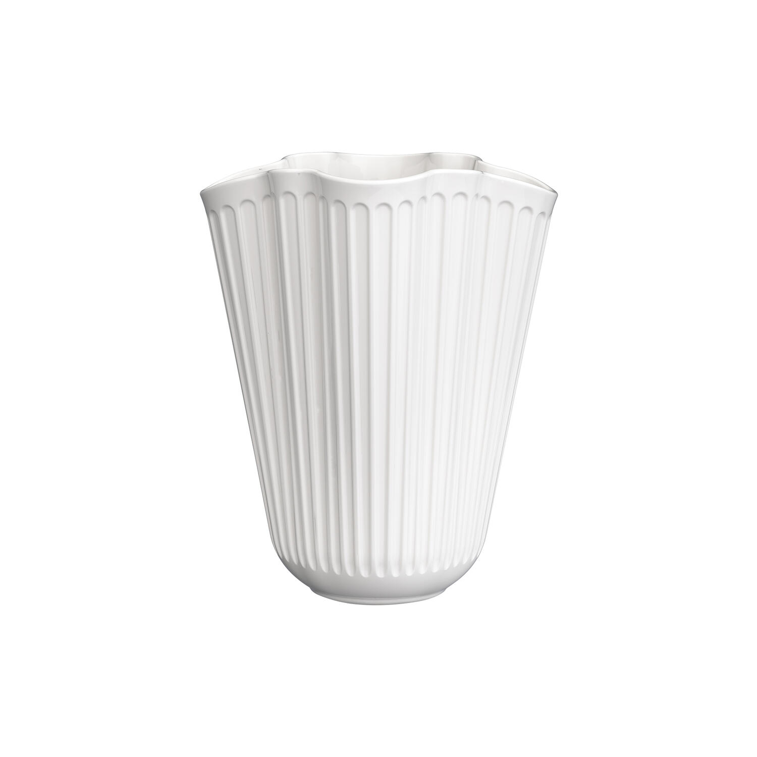 Hammershøi Unfold Vase, hvid