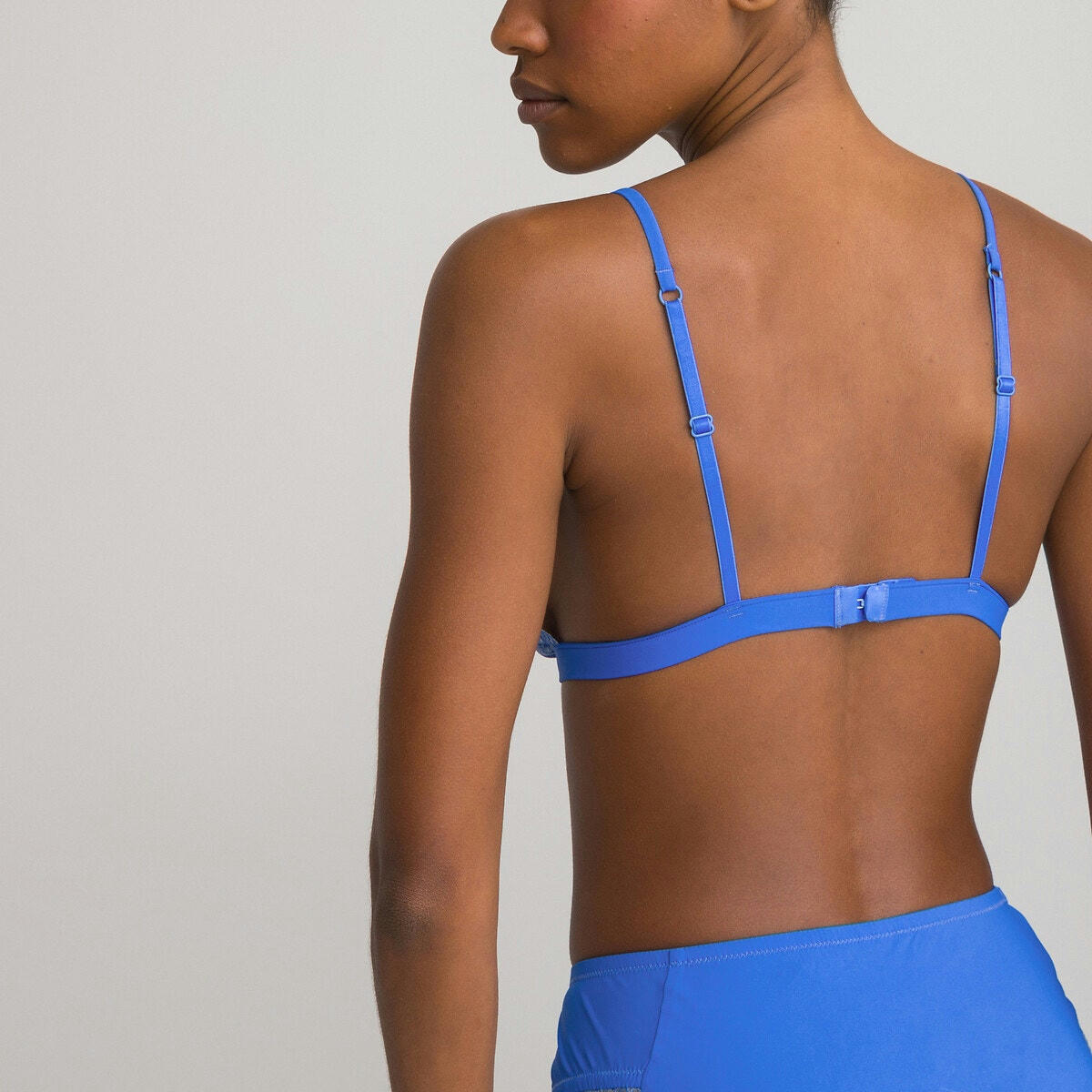 Soutien-gorge triangle en tulle brodé