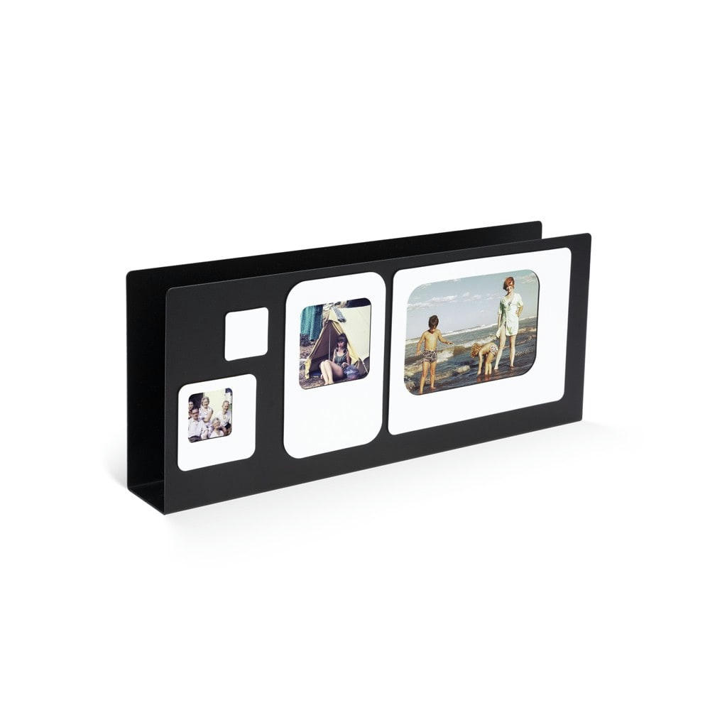 MAIL - Porte lettres cadre photo métal noir