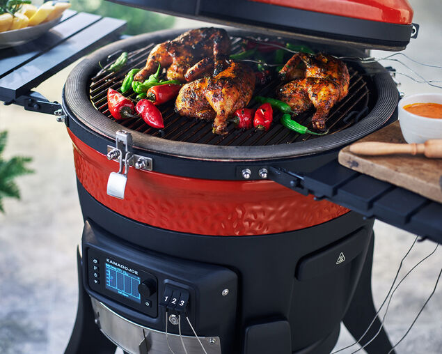 Kamado Joe Konnected Joe Digital Charcoal BBQ and Smoker