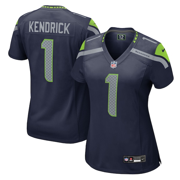Derion Kendrick Seattle Seahawks Nike Women's Team Game Jersey -  College Navy