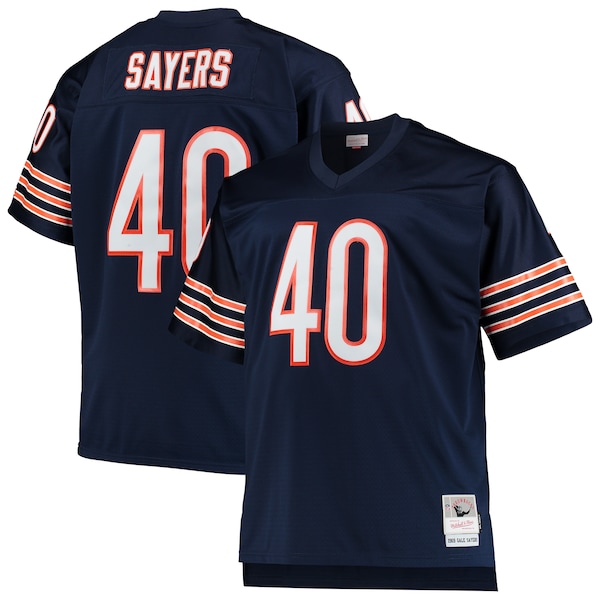 Gale Sayers Chicago Bears Big & Tall 1969 Retired Player Replica Jersey - Navy