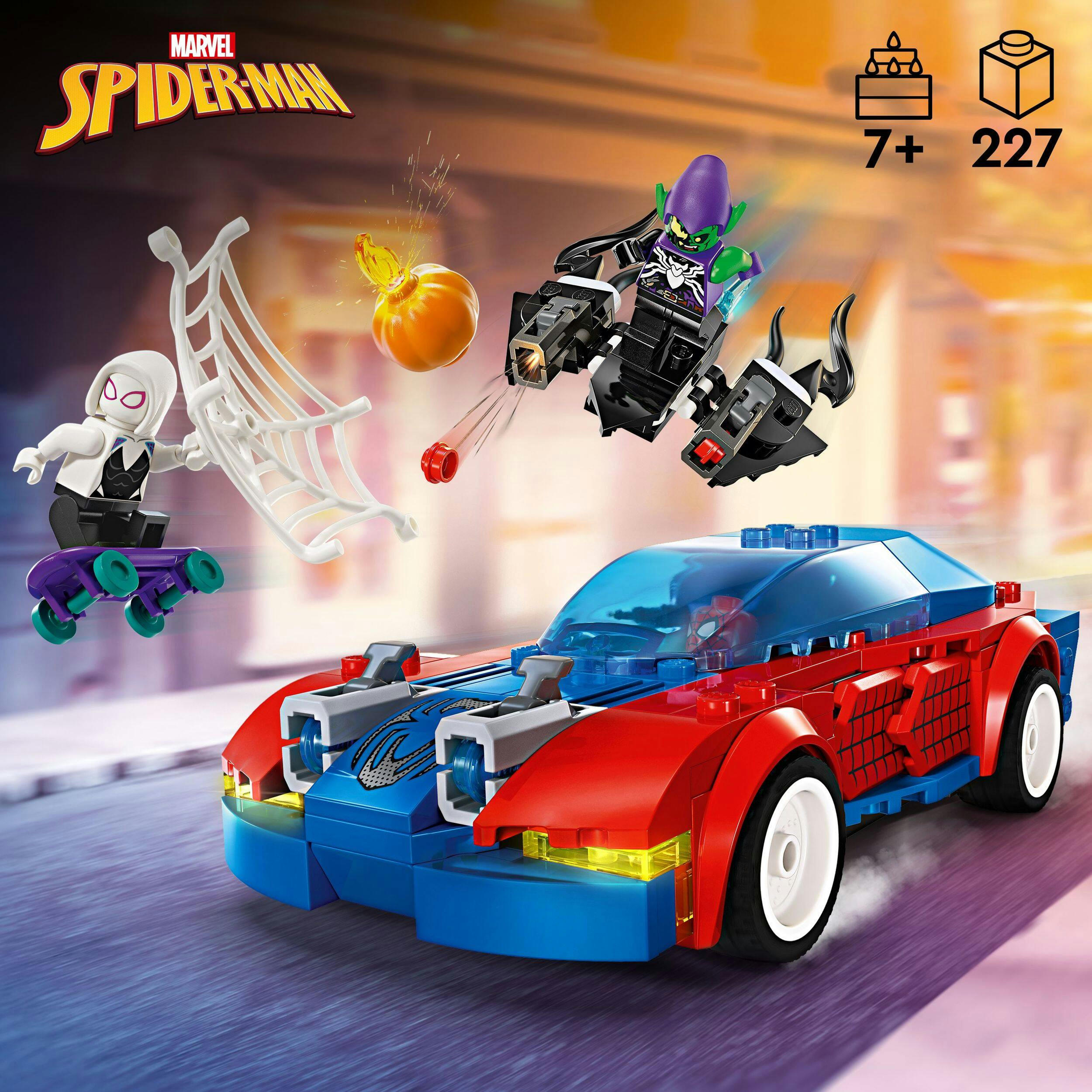 LEGO® Marvel Spider-Man Race Car & Venom Green Goblin - 76279
