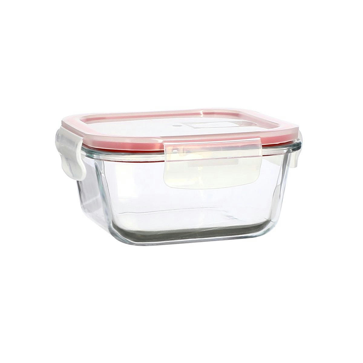 CLEMENTINE - Boîte hermétique carré 500ml en verre