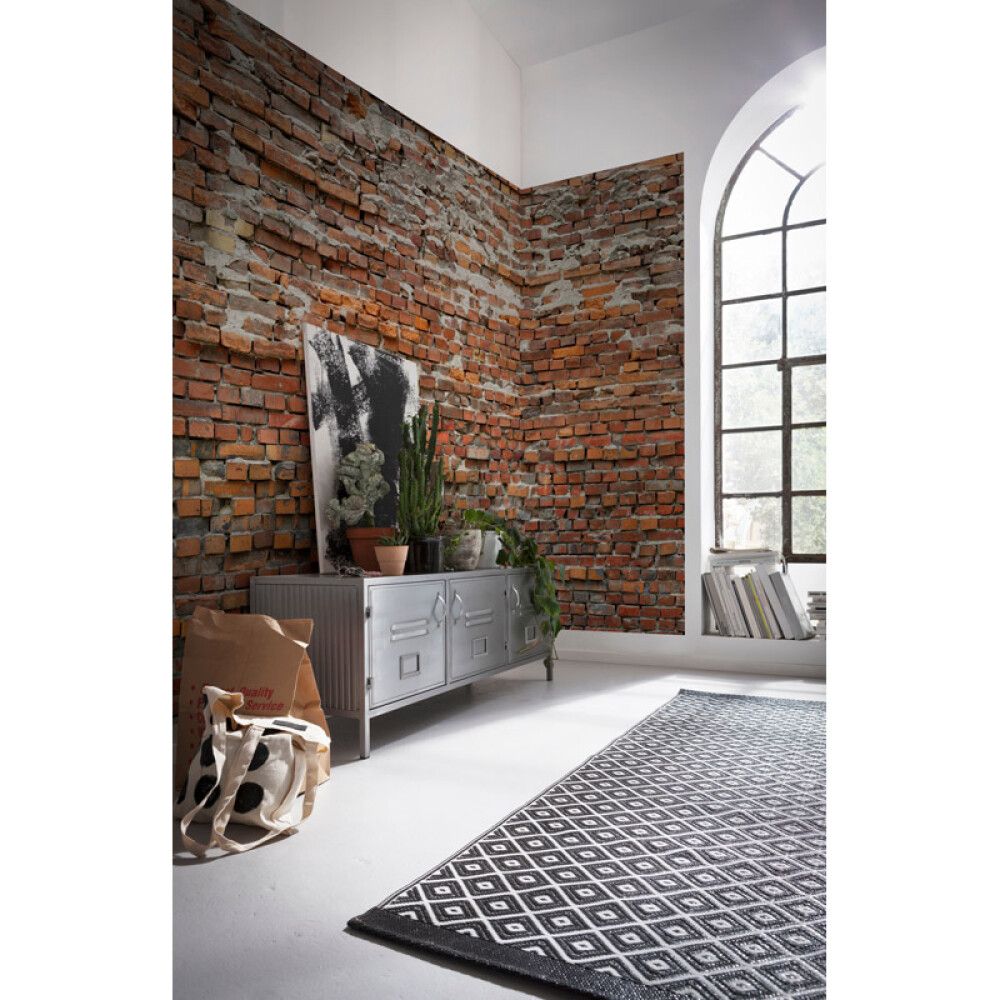 FOTOTAPET KOMAR BRICKLANE NON WOVEN 368X248CM