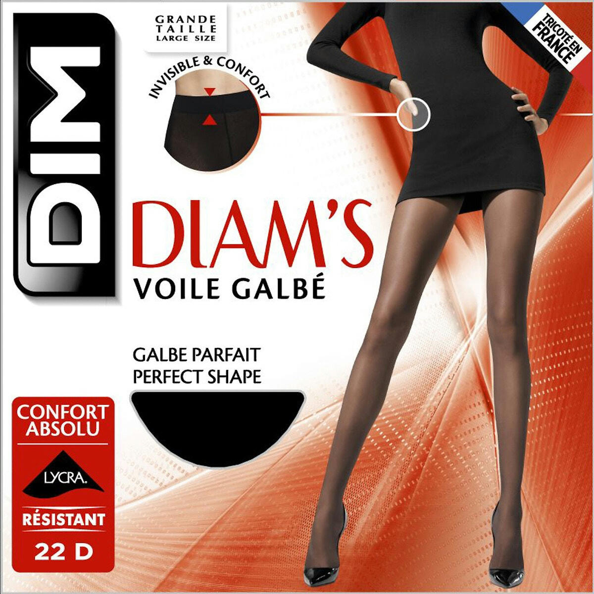 Collants Diam’s voile galbé 22 deniers
