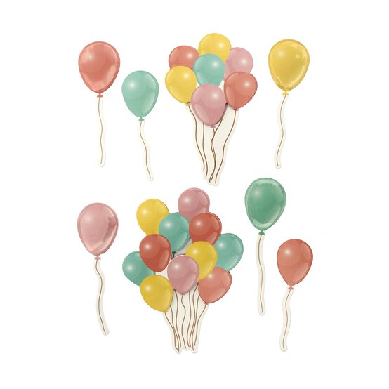 Balloon Card Toppers 8 Pack