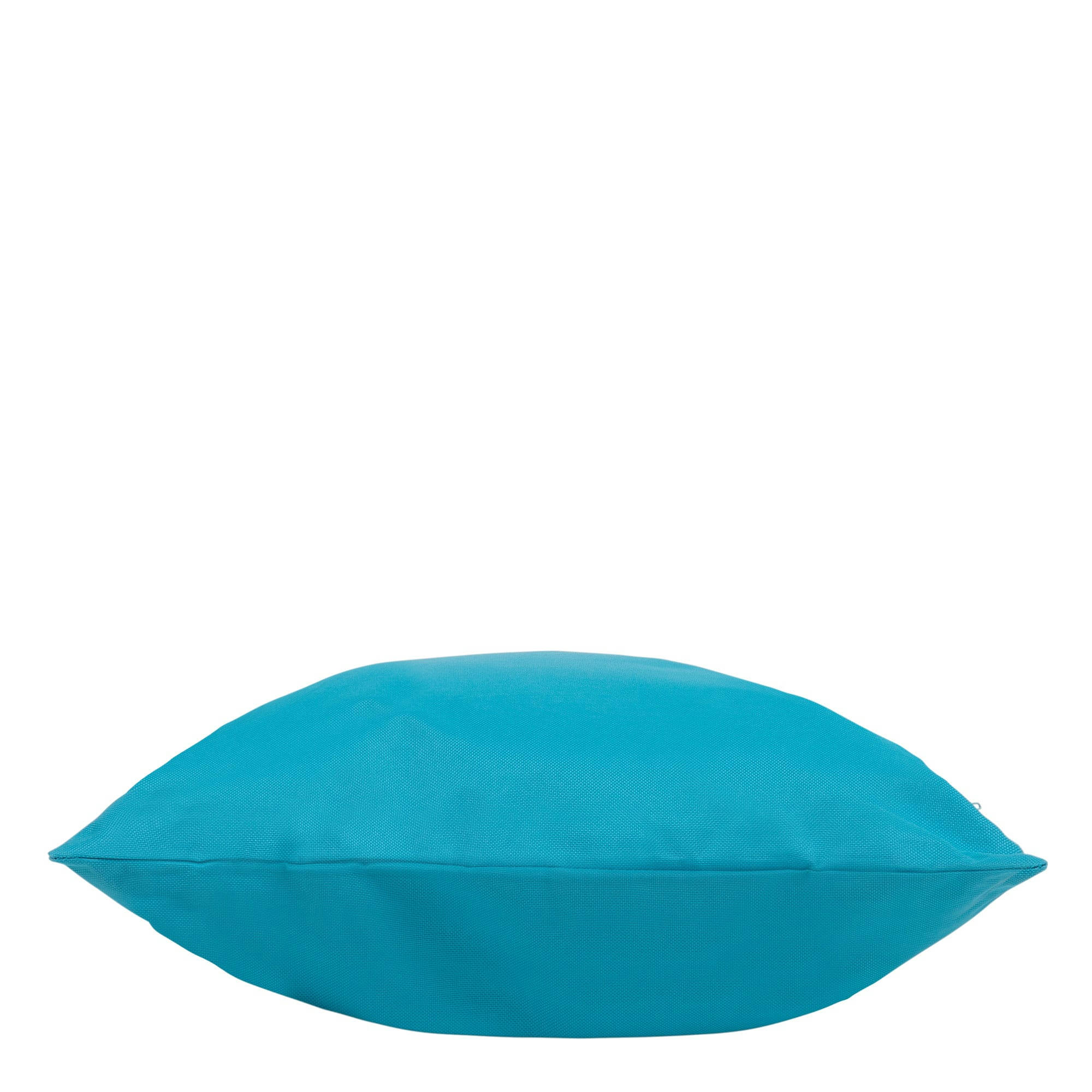 - Lot de 2 coussins d'extérieur bleu turquoise 43x43