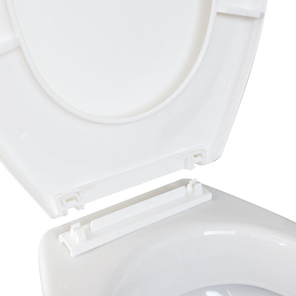 abattant wc plastique first blanc