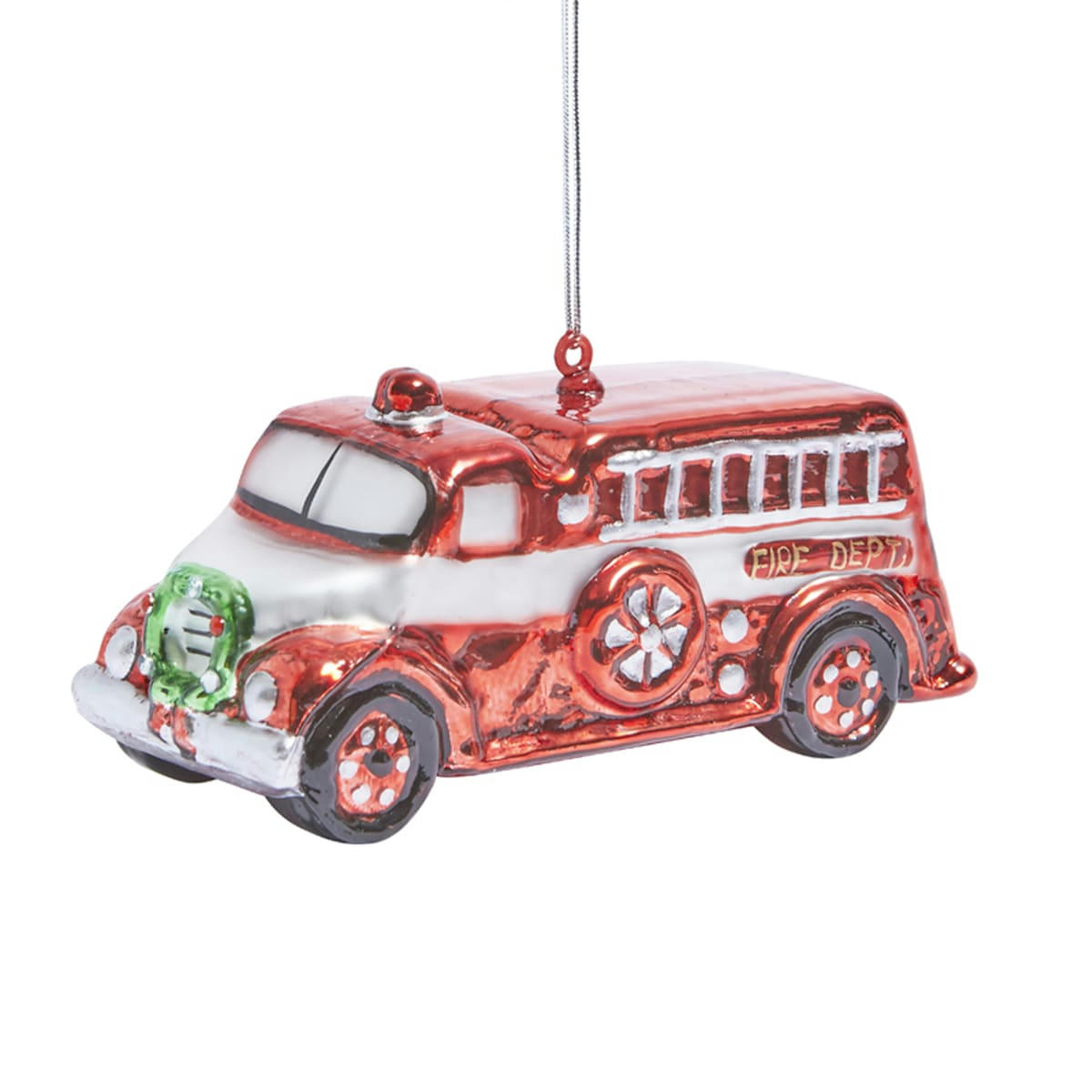 NOËL - Suspension de noël pop camion de pompier