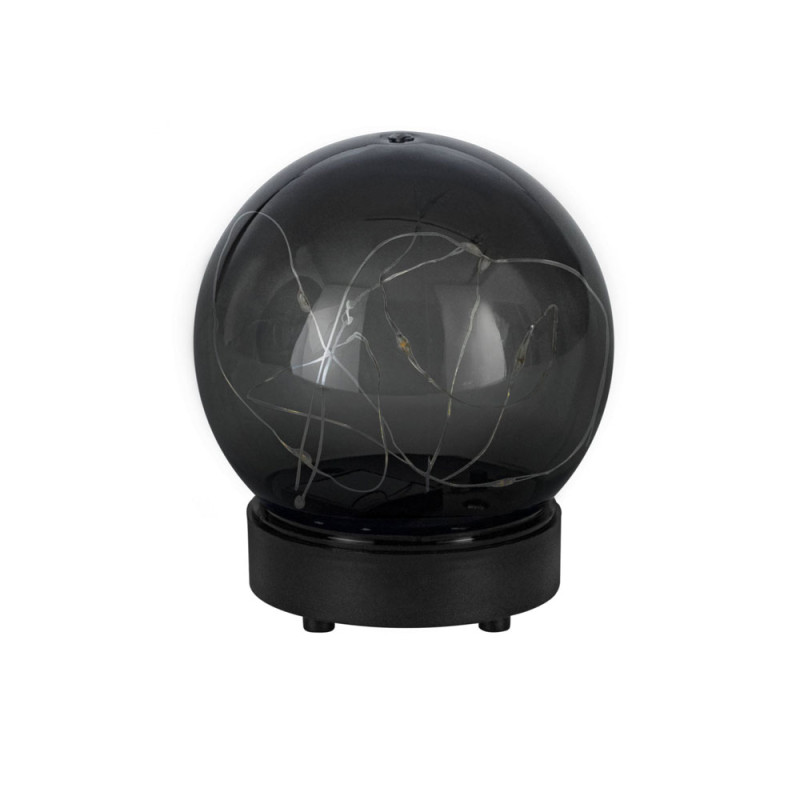 Lampe extérieure LED solaire noire Ø 10 cm 10 x 0,06 W EGLO