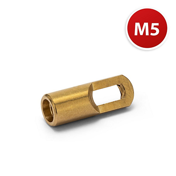 Œillet de traction. Pour aiguilles tire-fils diamètre 3, 4 et 5mm. Filetage M5