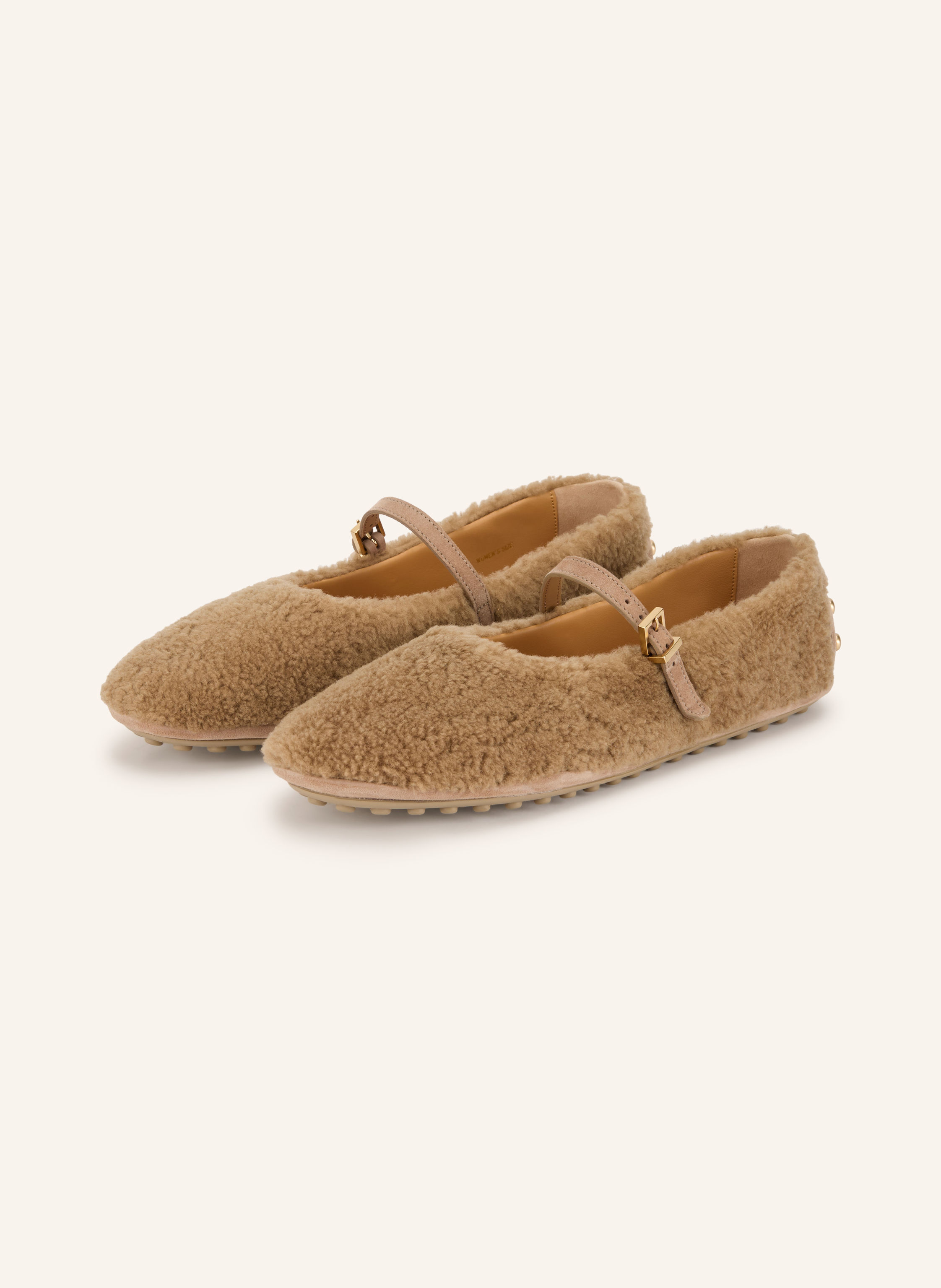 TOD'S Mary-Jane-Ballerinas GOMMA mit Nieten