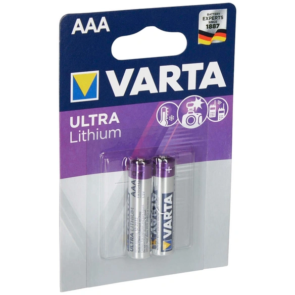 Batterie »ULTRA LITHIUM«, AAA, 1,5 V, Blister 2
