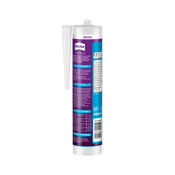 Acryl, rissfrei, 300 ml, weiß