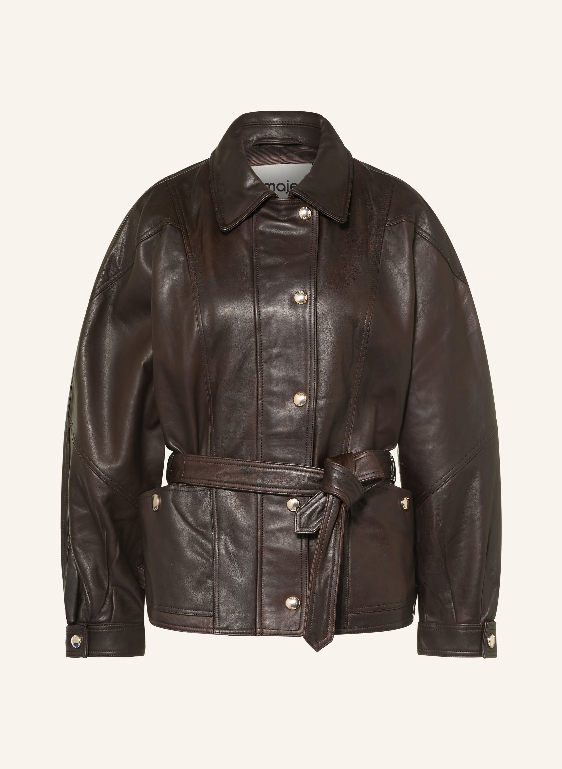 maje Lederjacke BIANINO