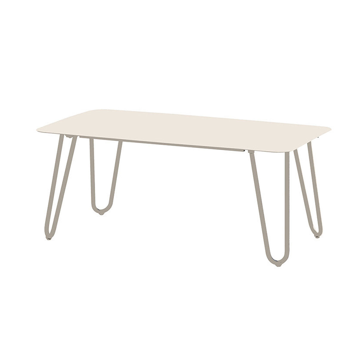 4 Seasons loungetafel Cool wit - 110 x 59 x 45 cm