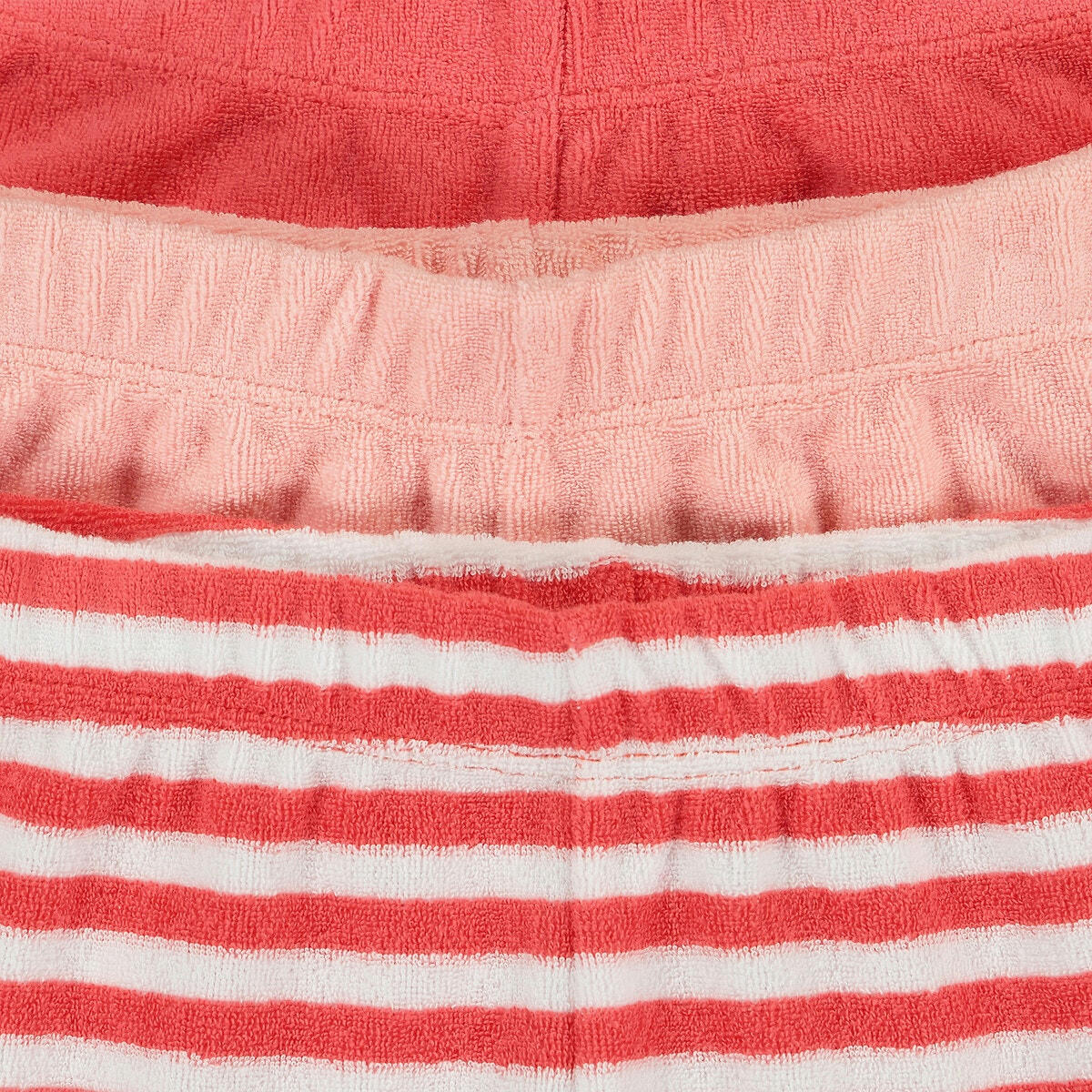 Lot de 3 shorts en éponge