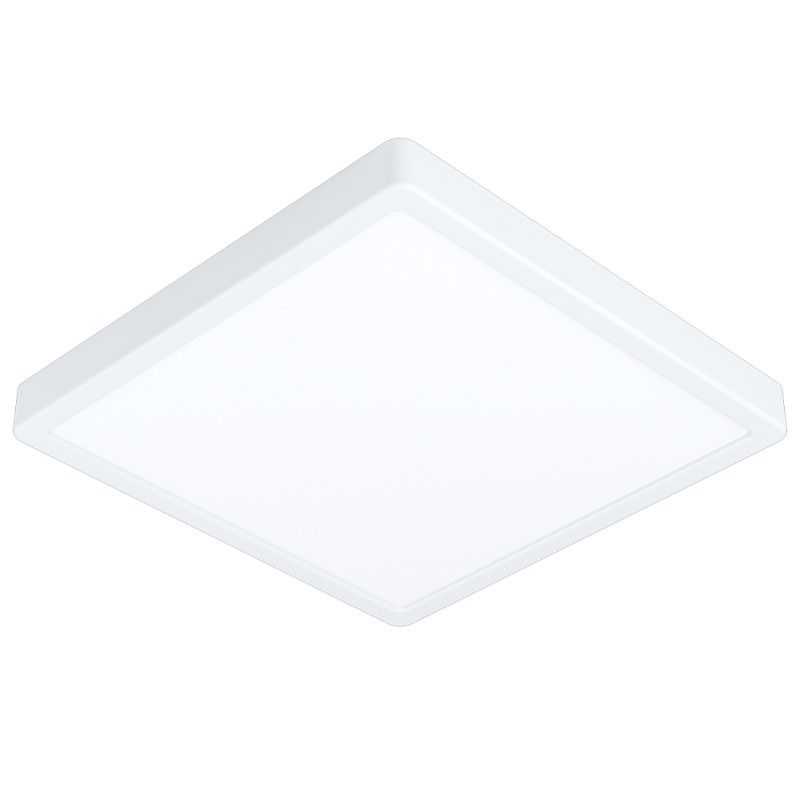 Plafonnier LED Fueva 5 blanc 28,5 x 28,5 cm 4000 K 20,5 W EGLO