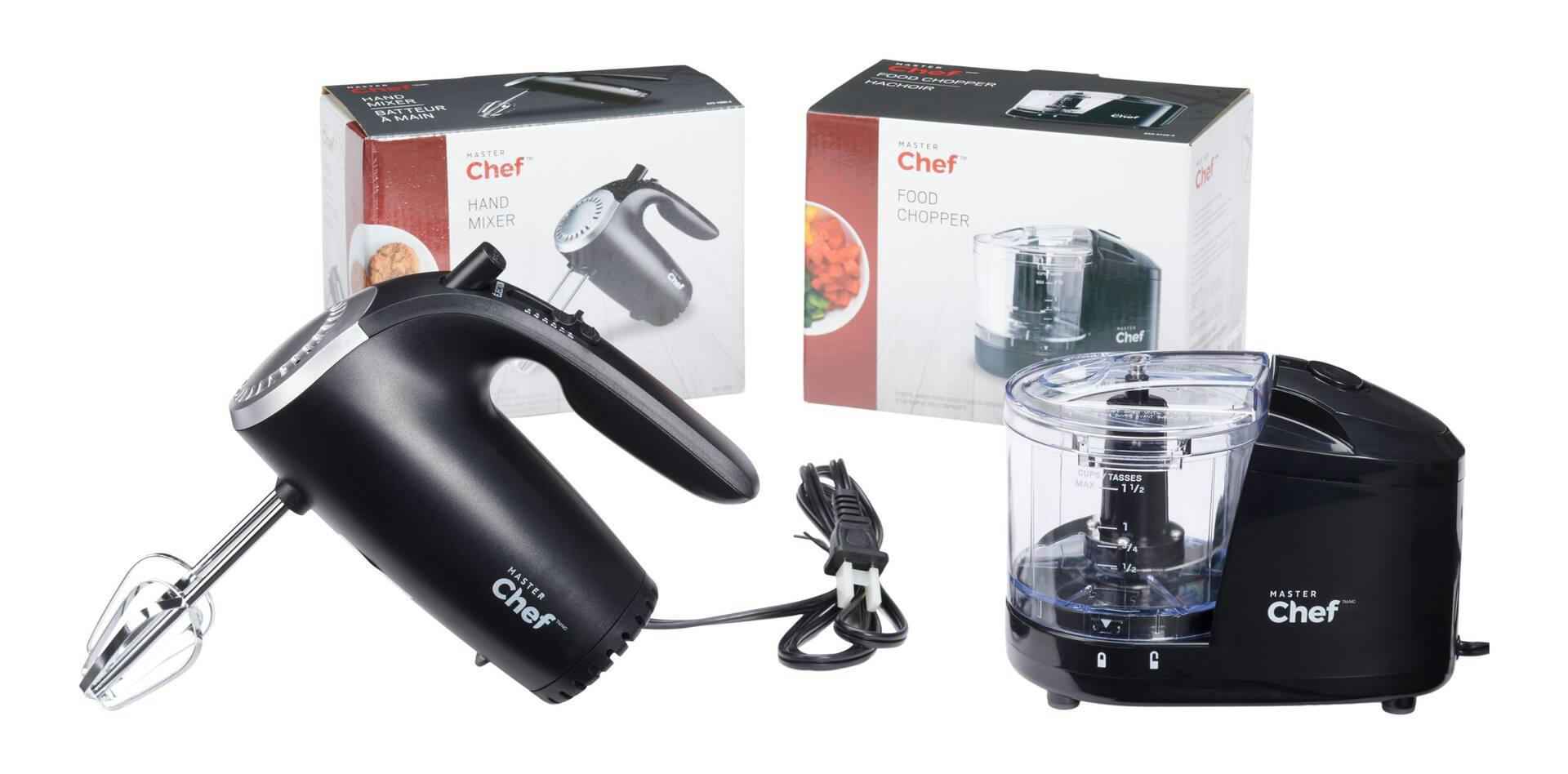 MASTER Chef Hand Mixer & Food Chopper Twin Pack