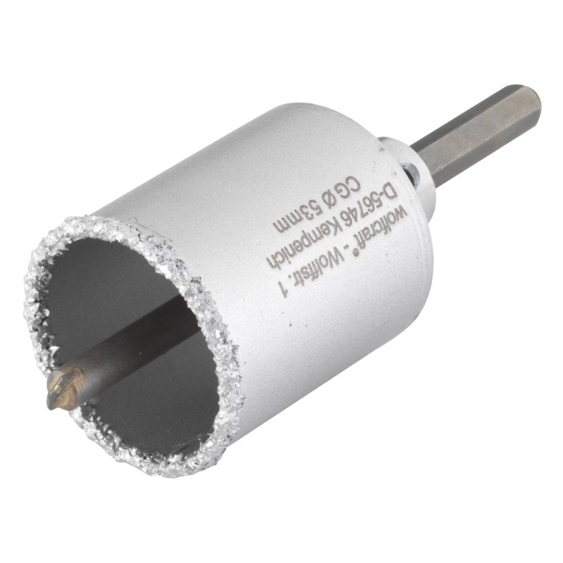 Trépan en carbure de tungstène Ø 53 mm WOLFCRAFT