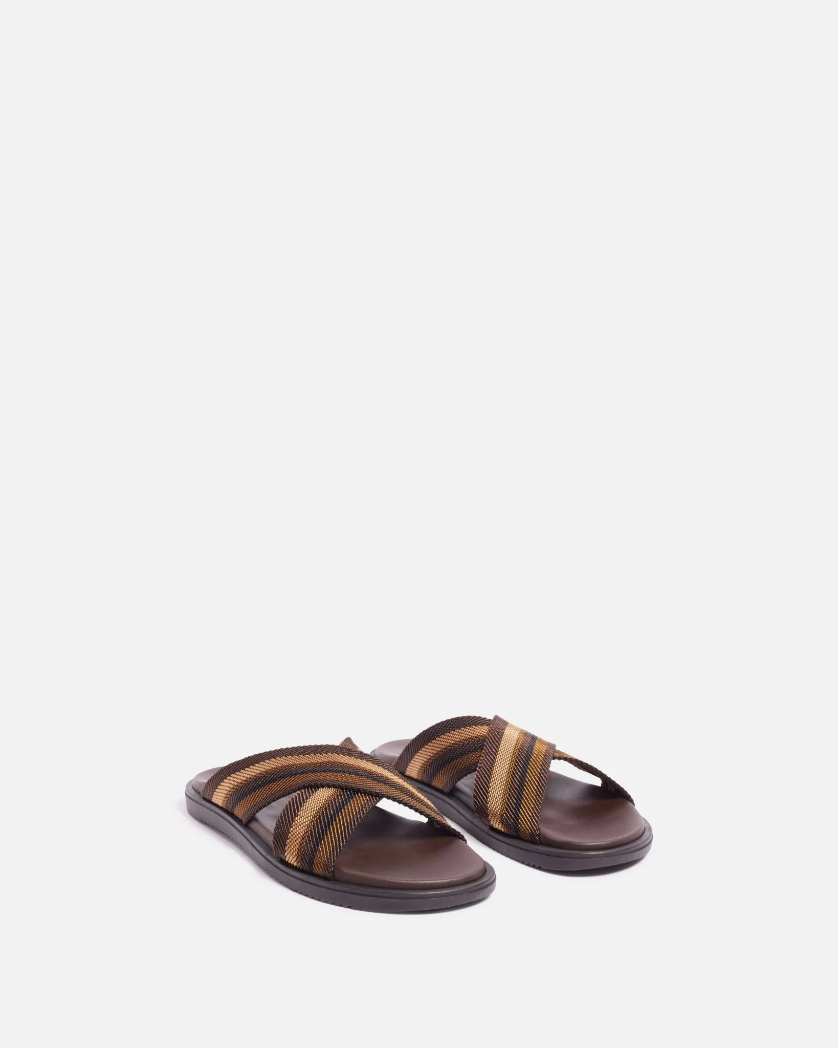 SANDALES NILS MARRON COGNAC