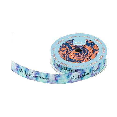 Makr Ribbon, The Best Is Yet to Come Satin- 16mmx4.5m