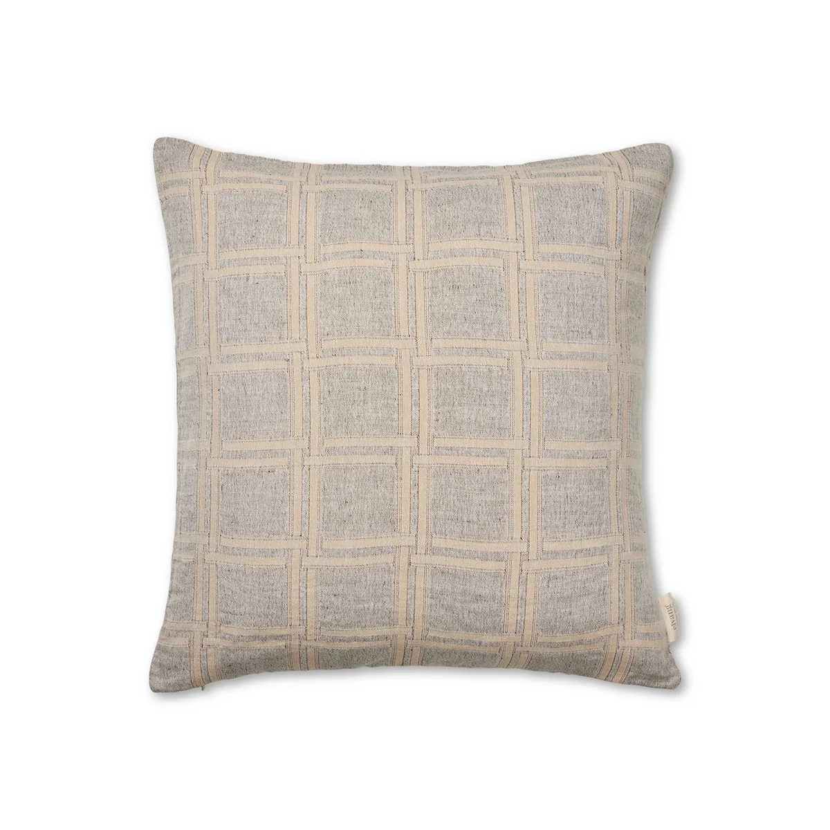 Elvang - Dahlia Kissenbezug, 50 x 50 cm, braun