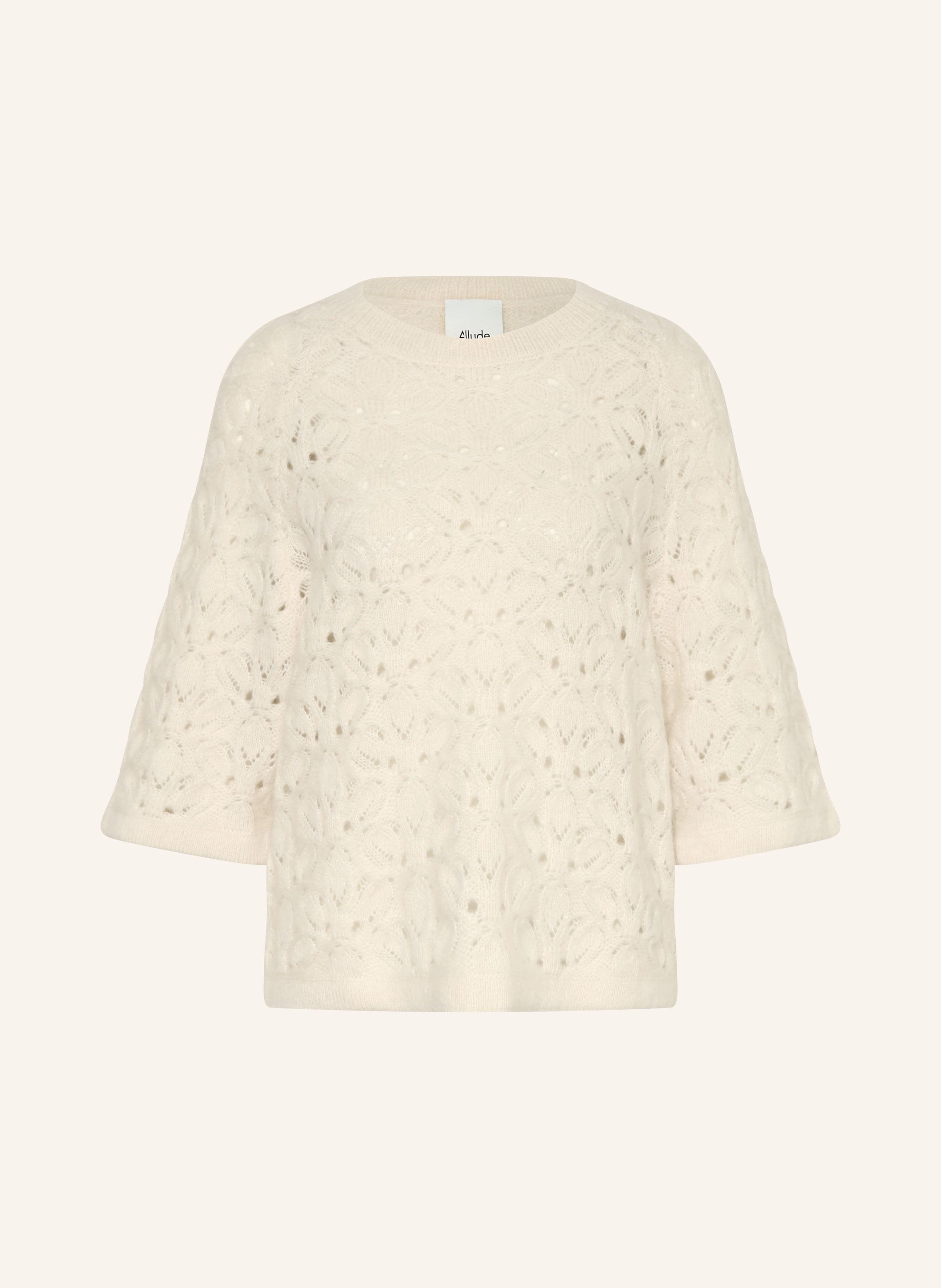 ALLUDE Cashmere-Pullover mit 3/4-Arm