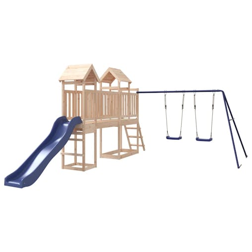 NNEVL Outdoor Playset Solid Wood Pine