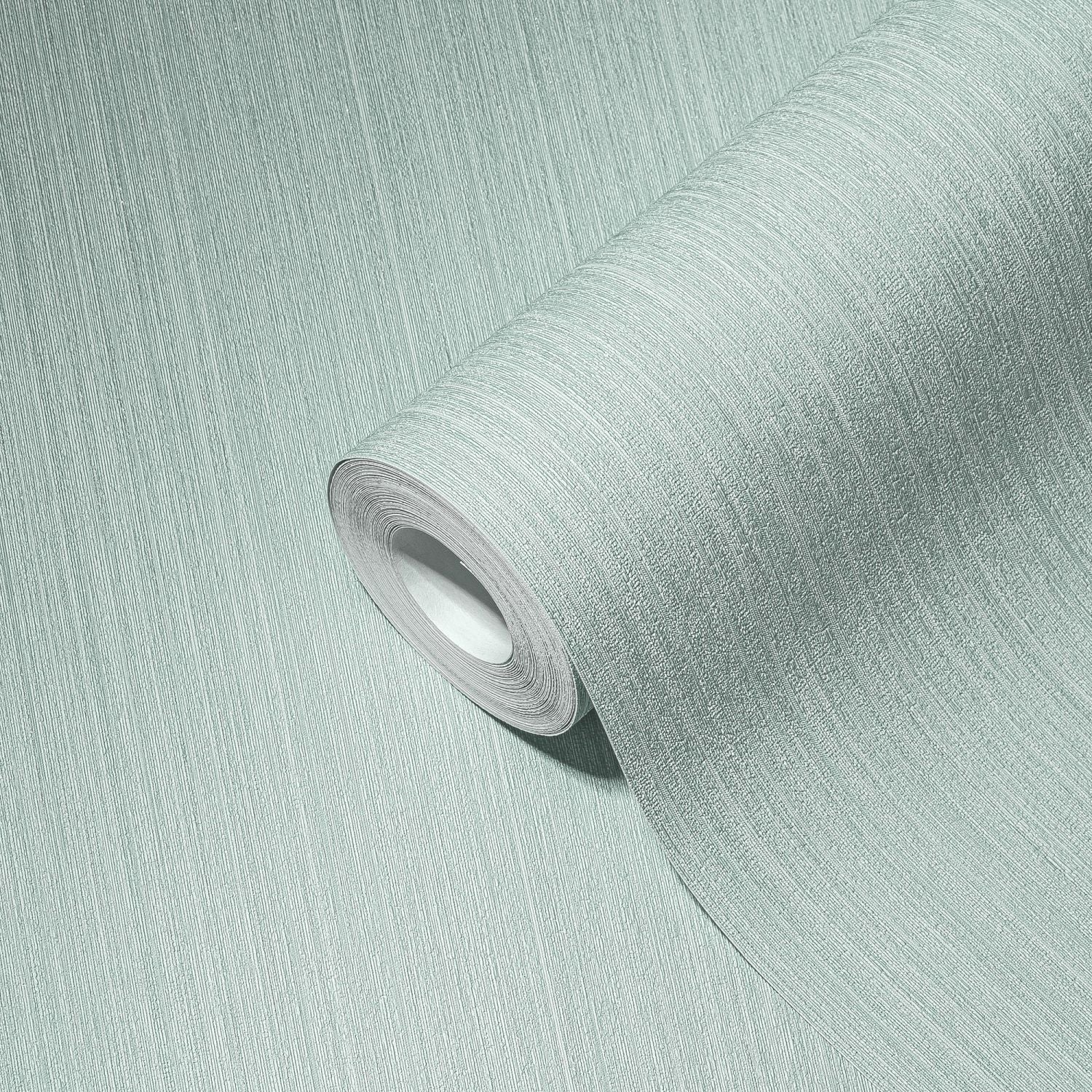 A.S. Création behang effen groen - 53 cm x 10.05 m - AS-380986