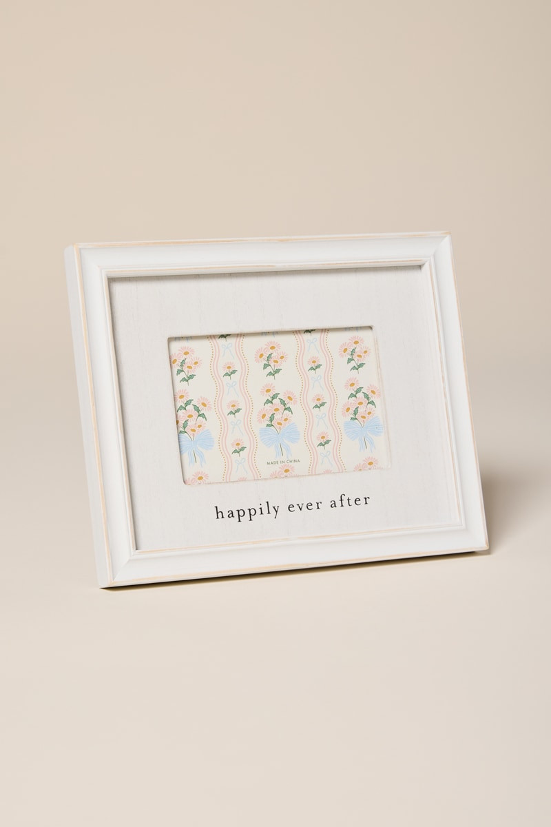 Happily Ever After Picture Frame