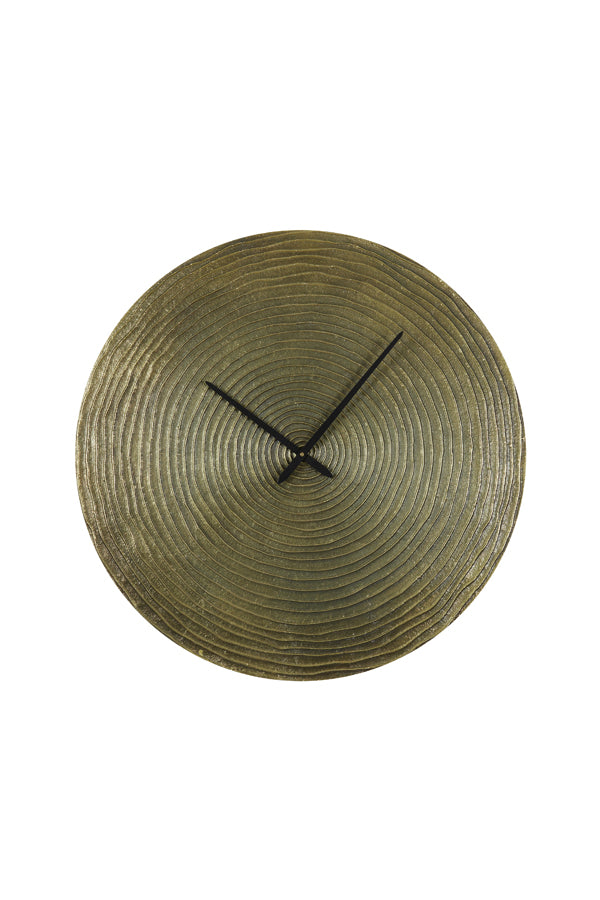 Light & Living klok CERVINO - 58x2x58cm - brons