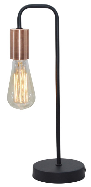 Lampa gabinetowa HERPE 1x60w e27 czarny