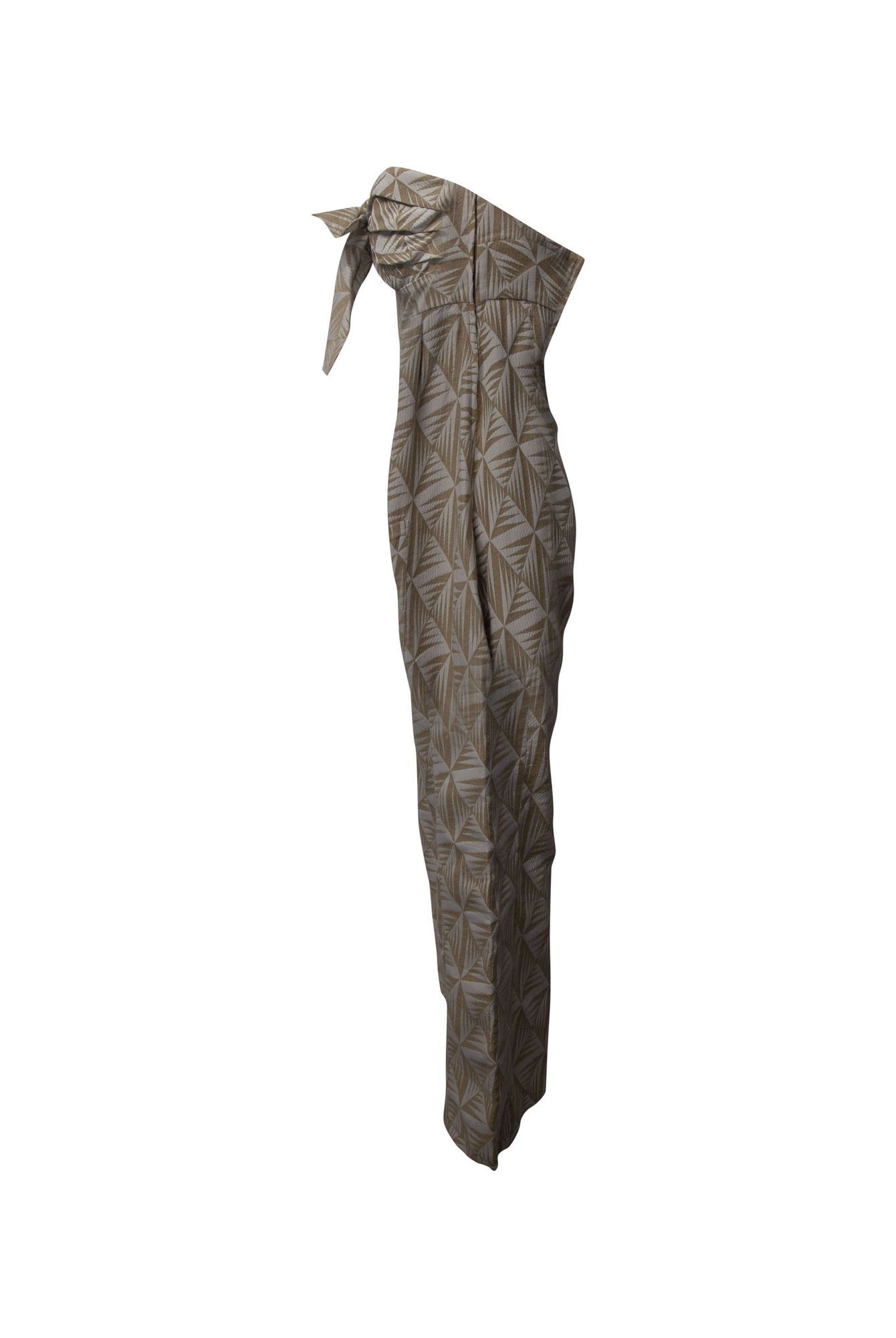 Johanna Ortiz Preloved Javari Jumpsuit in Natural Cream Cotton
