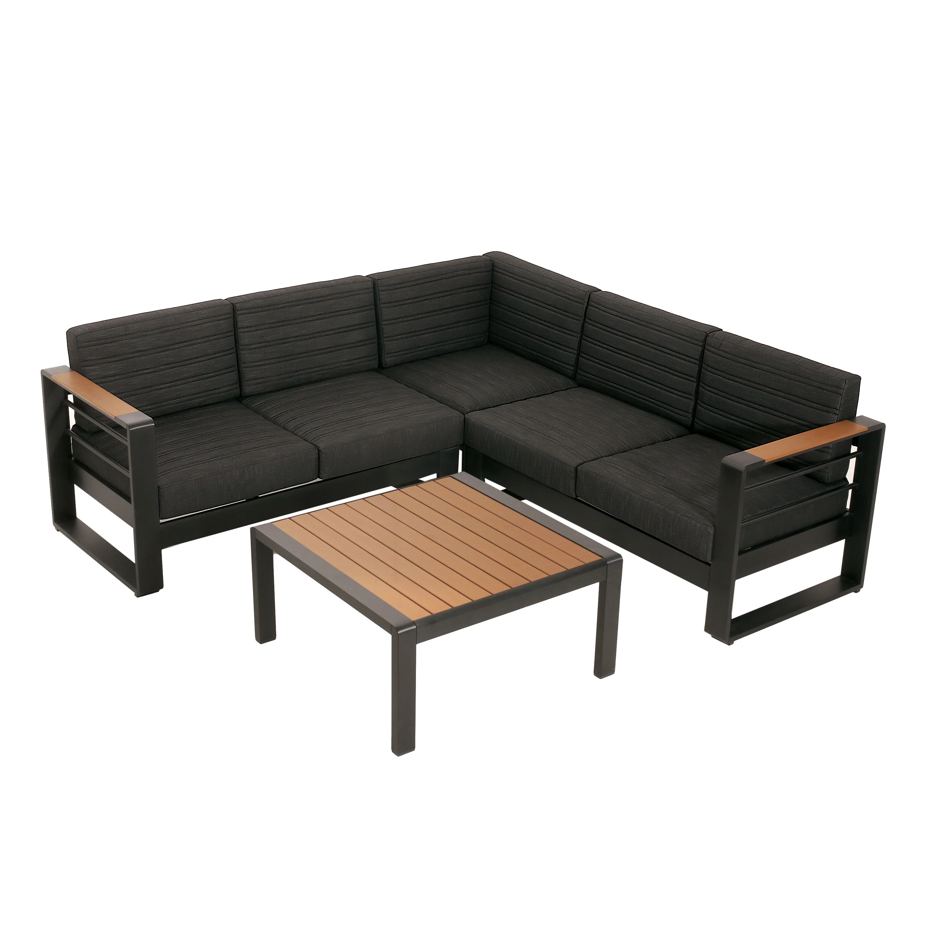 Sophisticated Outdoor Sofa Set with Durable Construction and Stylish Design