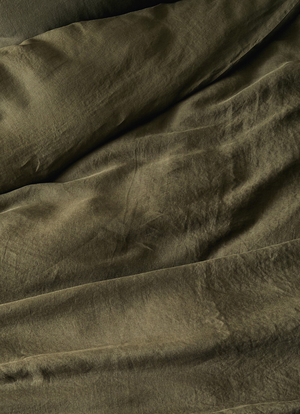 HOUSSE DE COUETTE EN LIN LAVÉ KAKI