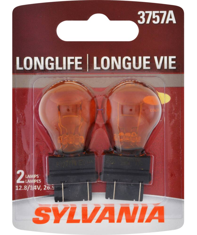 3757A Sylvania Long Life Mini Bulb, 2-pk