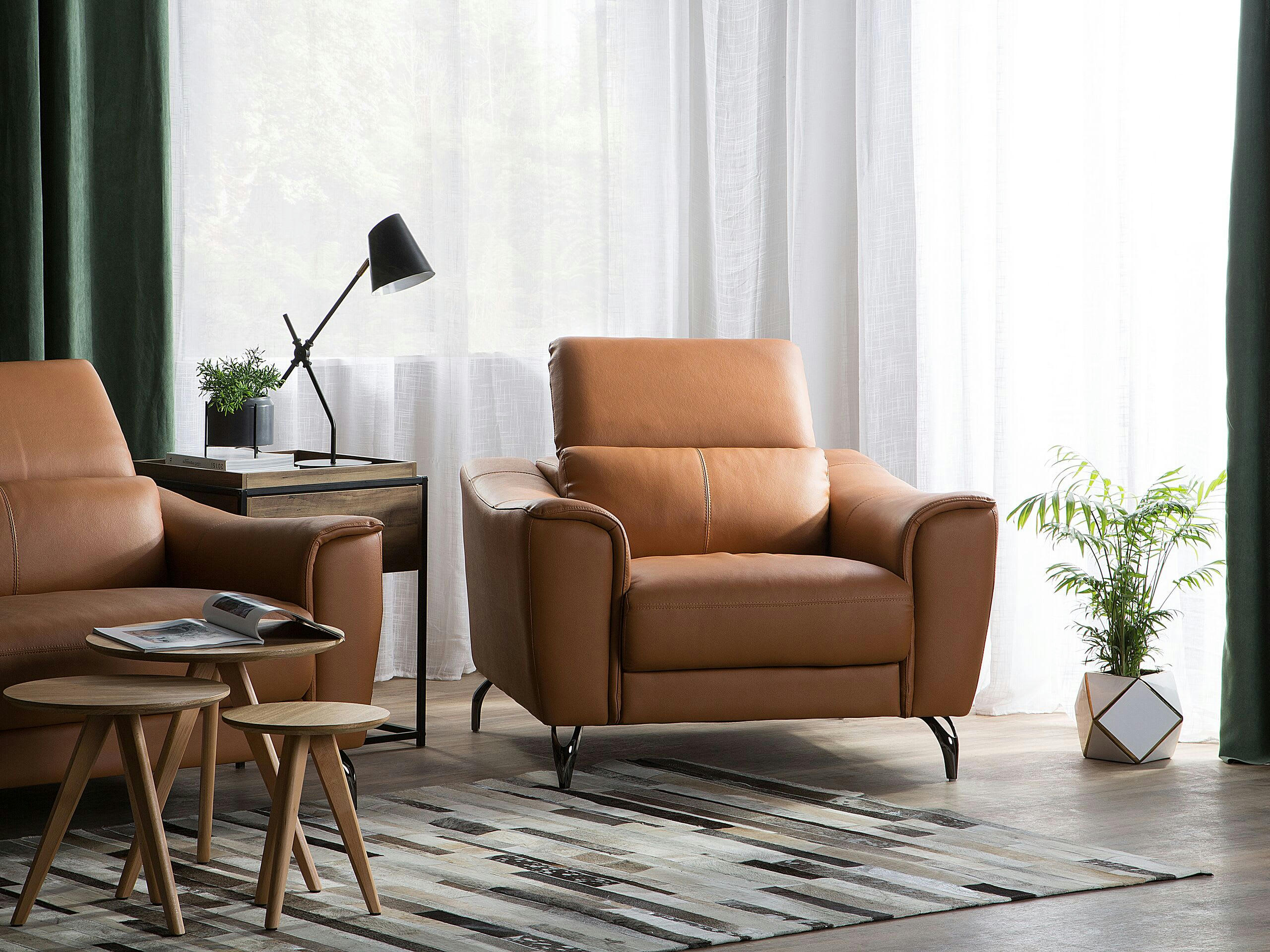 NARWIK - Fauteuil marron